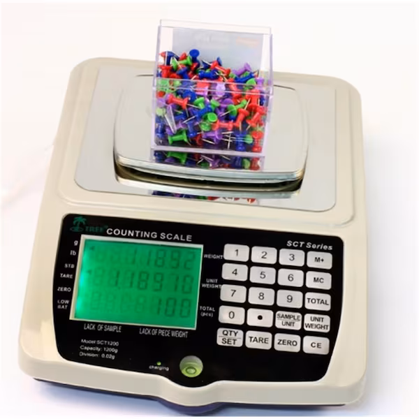 Báscula contadora digital SCT600 600g x 0.01g de precisión
