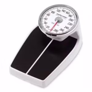 Báscula médica Health o Meter HHM160LB 400 lb blanca
