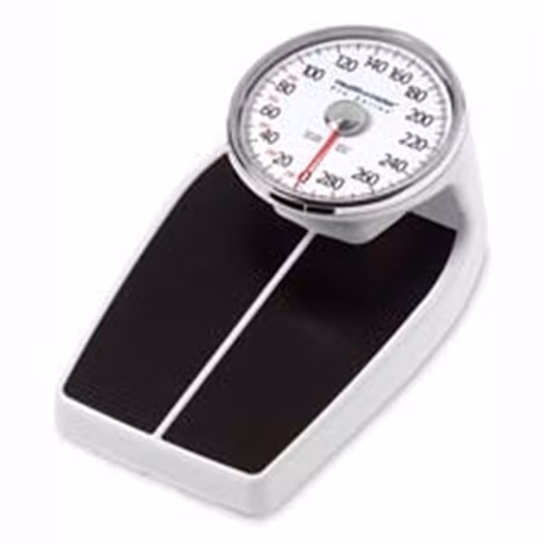 Báscula médica Health o Meter HHM160LB 400 lb blanca
