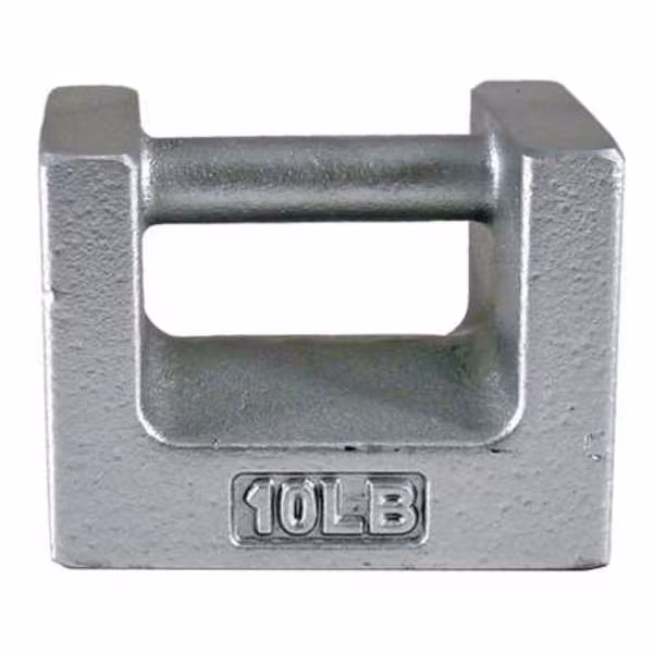 Peso de calibración 10 lb pintado Health o Meter 12828