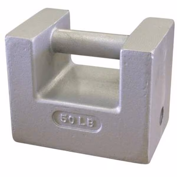Peso de calibración 50 lb pintado Health o Meter 12839