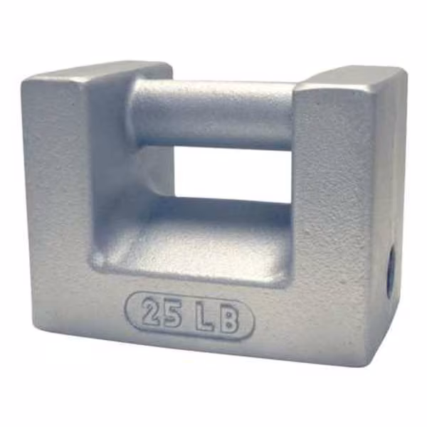 Peso de Calibración 25 lb Nominal Mass 12833 Preciso