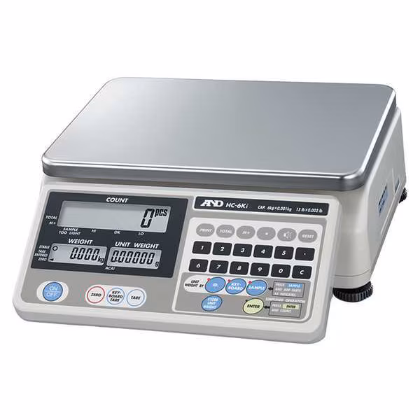 Báscula digital compacta HC-15KI de 30 lb | Precisión y durabilidad